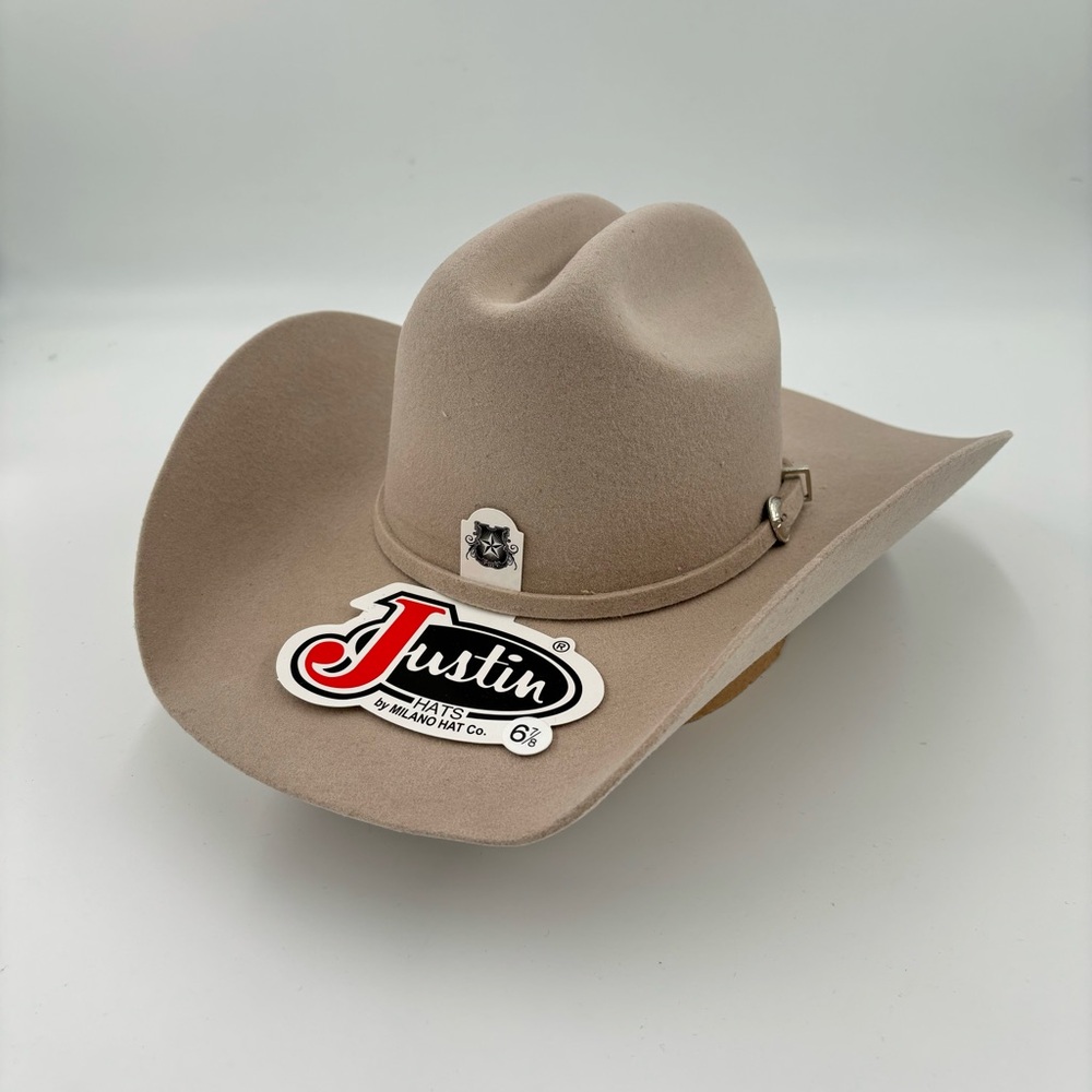 Justin Rodeo Silverbelly Cowboy Hat 6 7/8